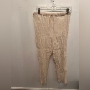 Crepe Kurta Bottoms Cream EU 42